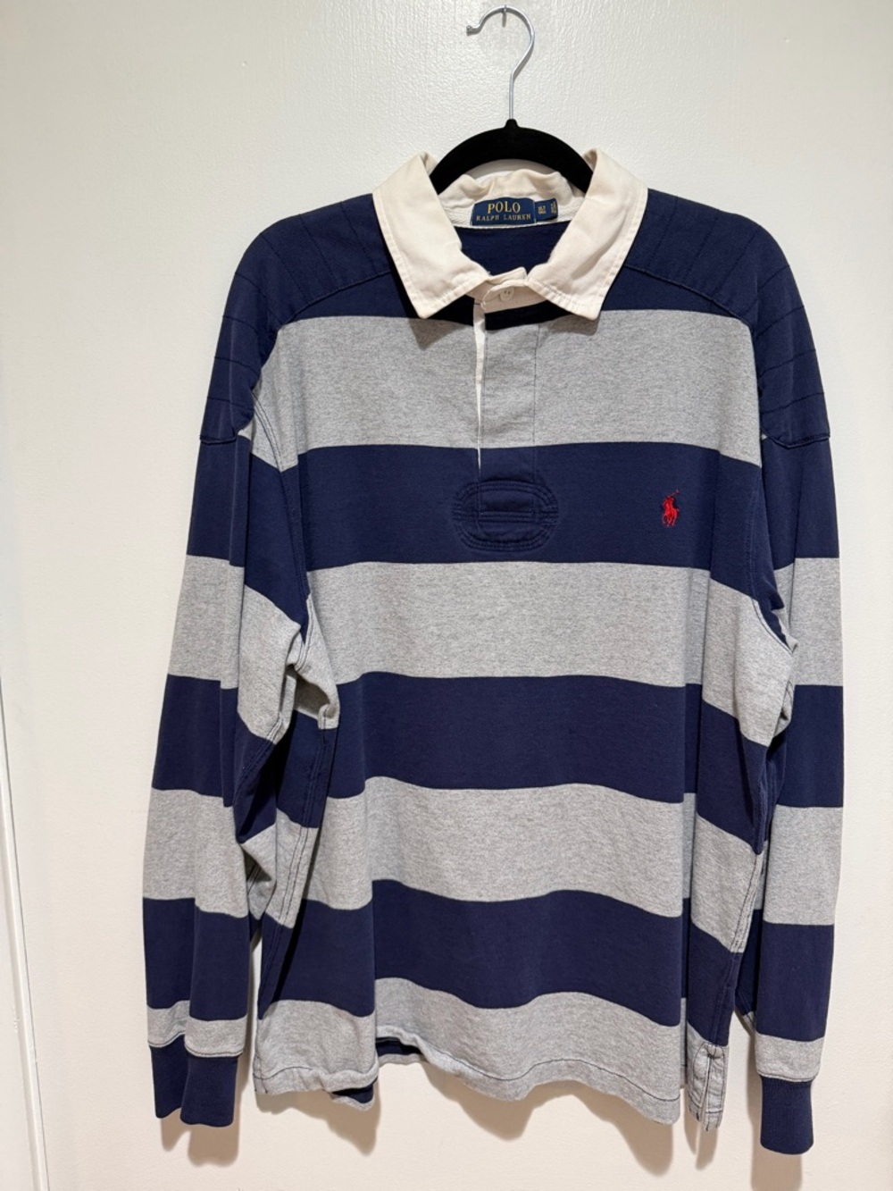 Vintage rugby polo long sleeve
